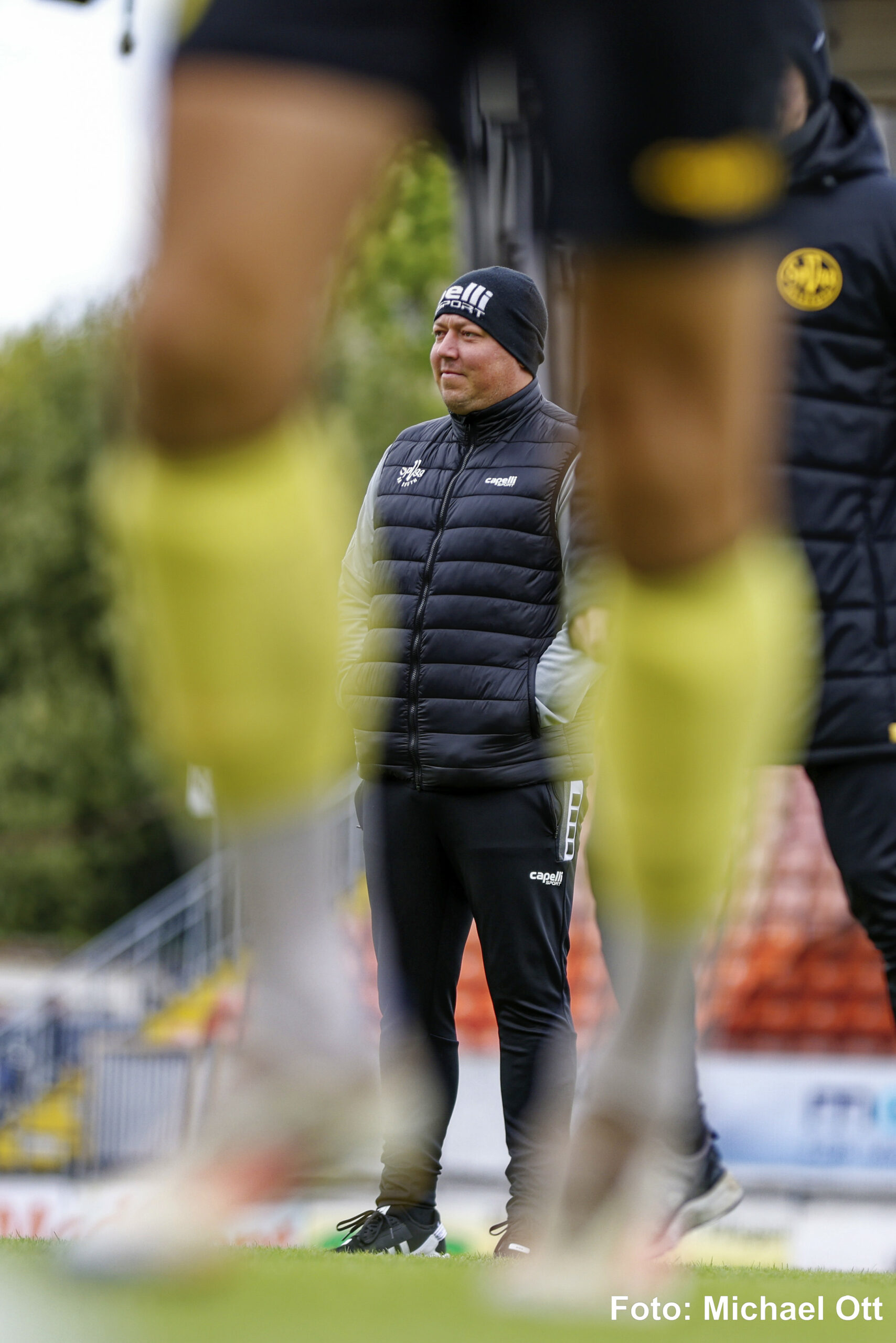 Trainer Lukas Kling hat alles im Blick