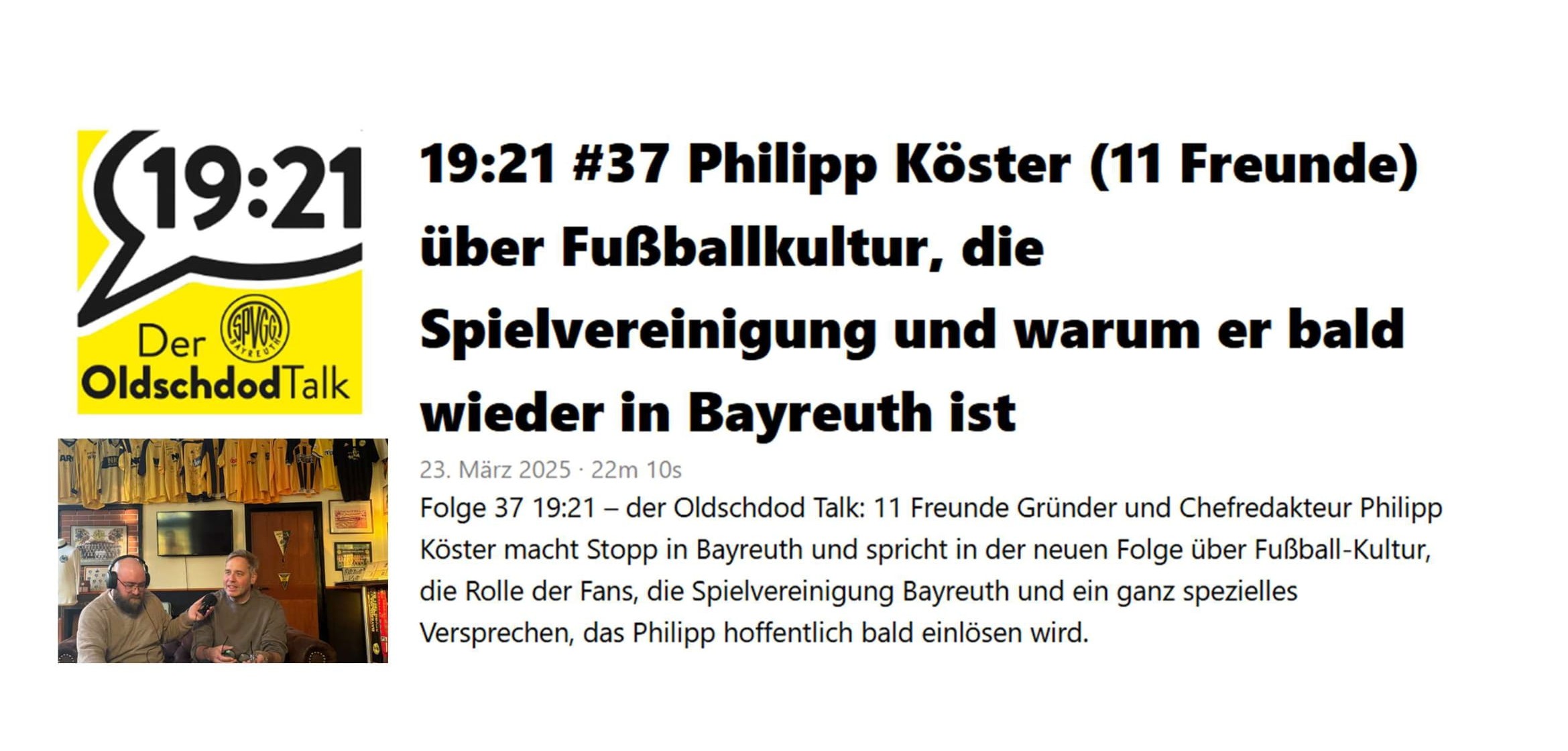 250323 Oldschdod Talk Philipp Köster (11 Freunde) Teil 1