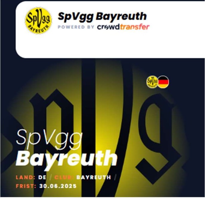 Screenshot Crowdtransfer SpVgg Bayreuth neu-1