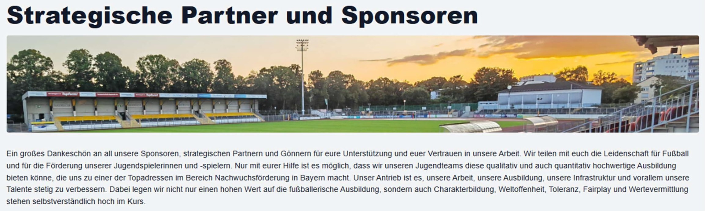 Strategische Partner und Sponsoren
