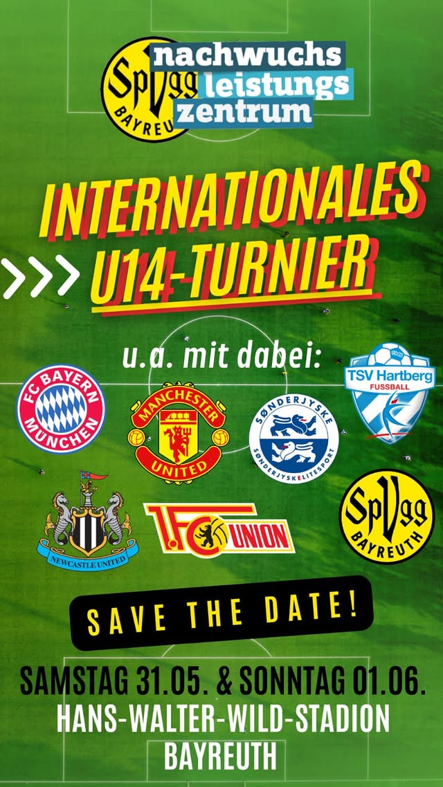 Flyer U14-Turnier 2025