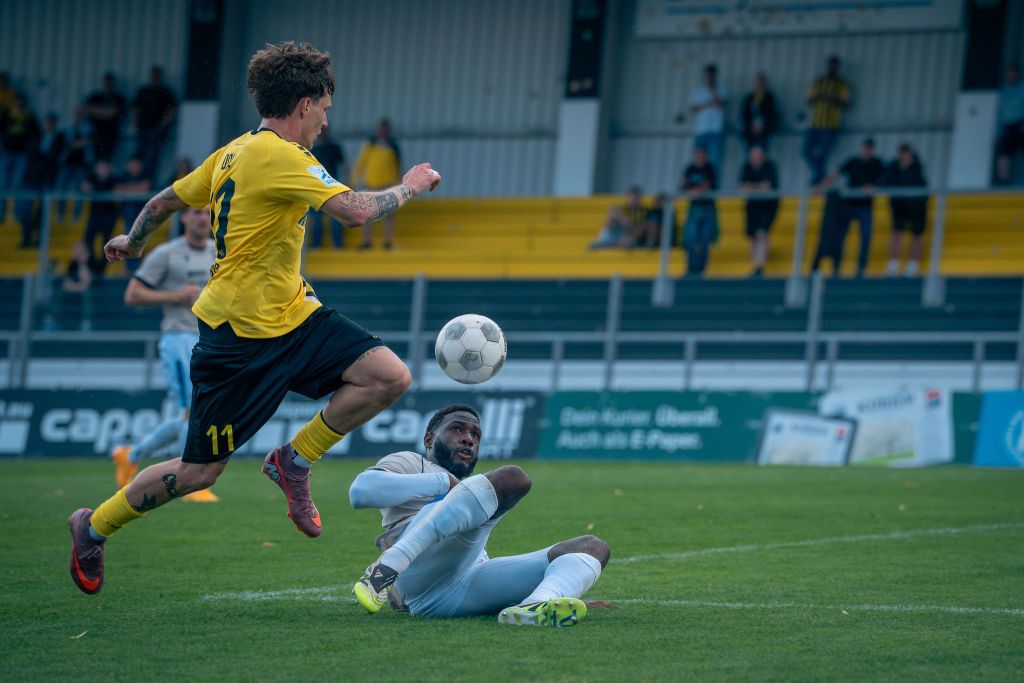 Niklas Doll im Spiel gegen Jena
