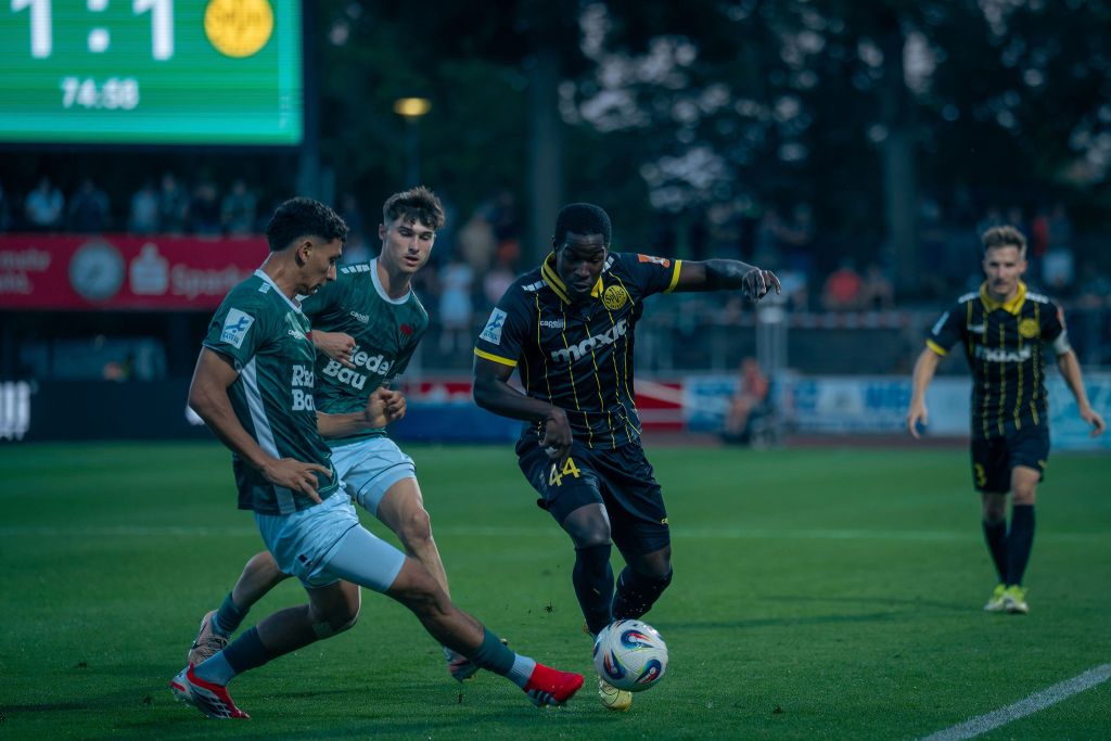 Adrian Heinle gegen Schweinfurt