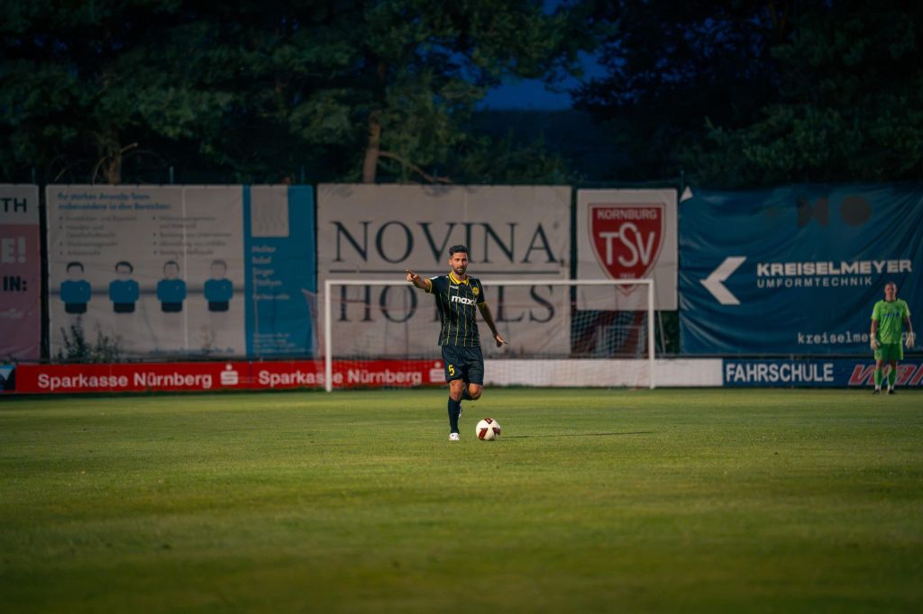 Edwin Schwarz am Ball