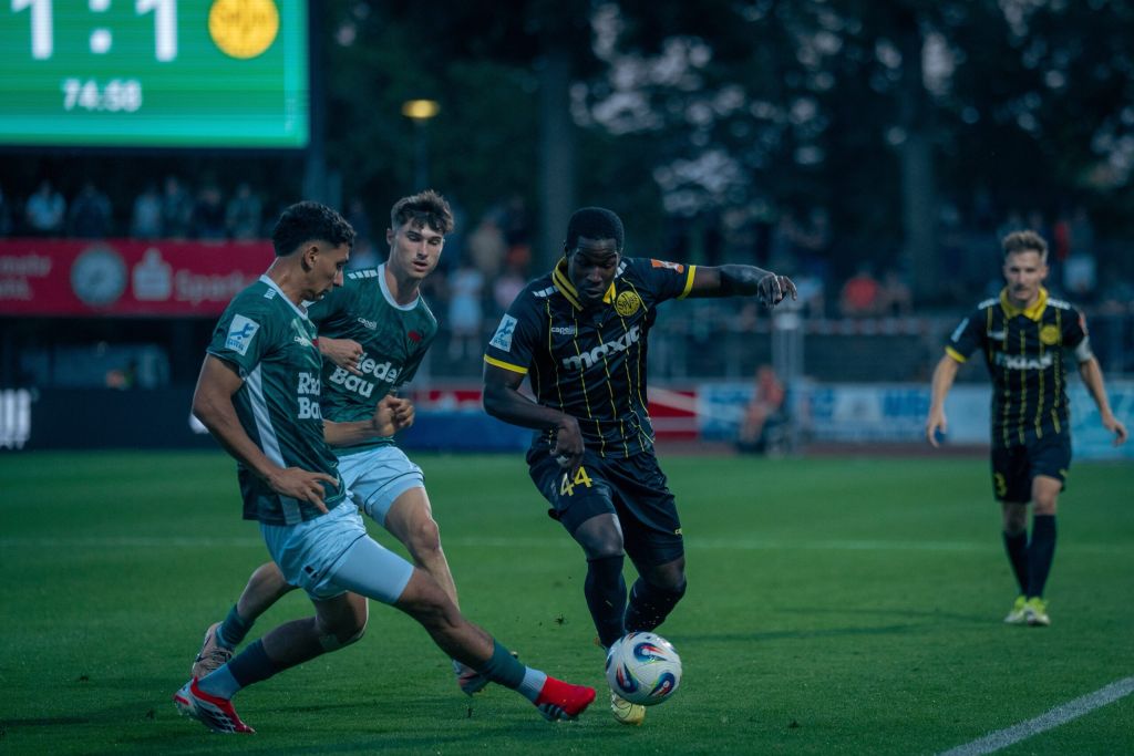 Adrian Heinle gegen Schweinfurt