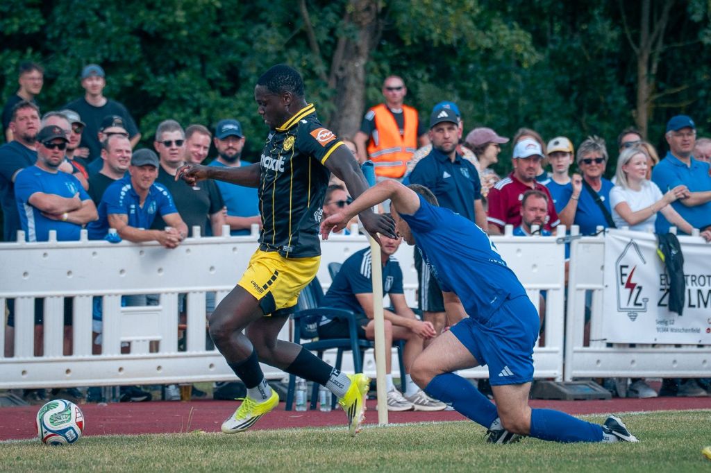 Kelvin Onuigwe im Spiel gegen den SV Bavaria Waischenfeld