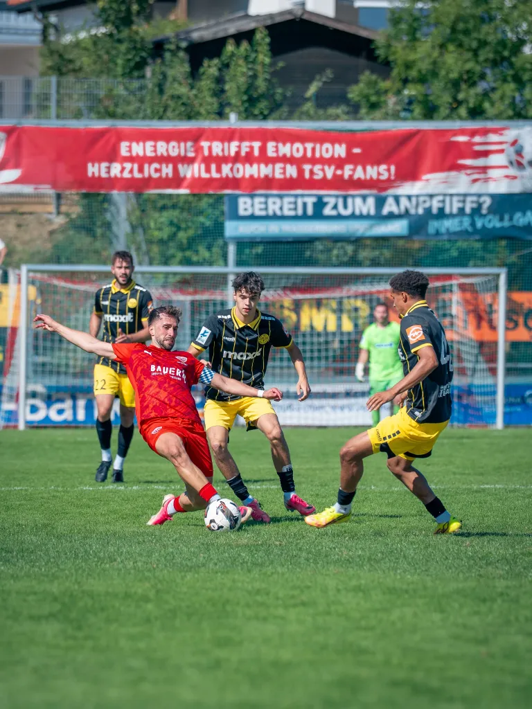 Moritz Gindel und Micah Ham gegen Buchbach