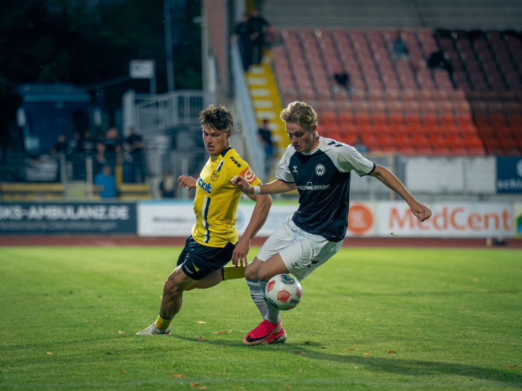 Patrick Scheder gegen Burghausen