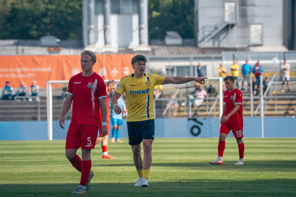 Patrick Scheder gegen Unterhaching