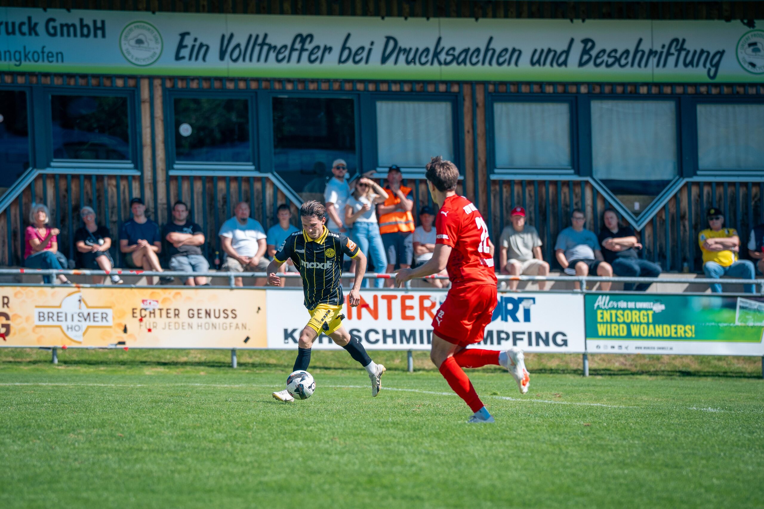 Pierre Weber im Spiel gegen den TSV Buchbach