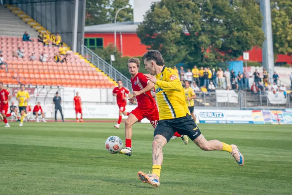 Niklas Doll gegen Unterhaching